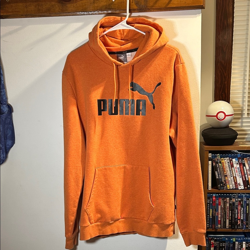 Puma Men's Bold Orange Hoodie